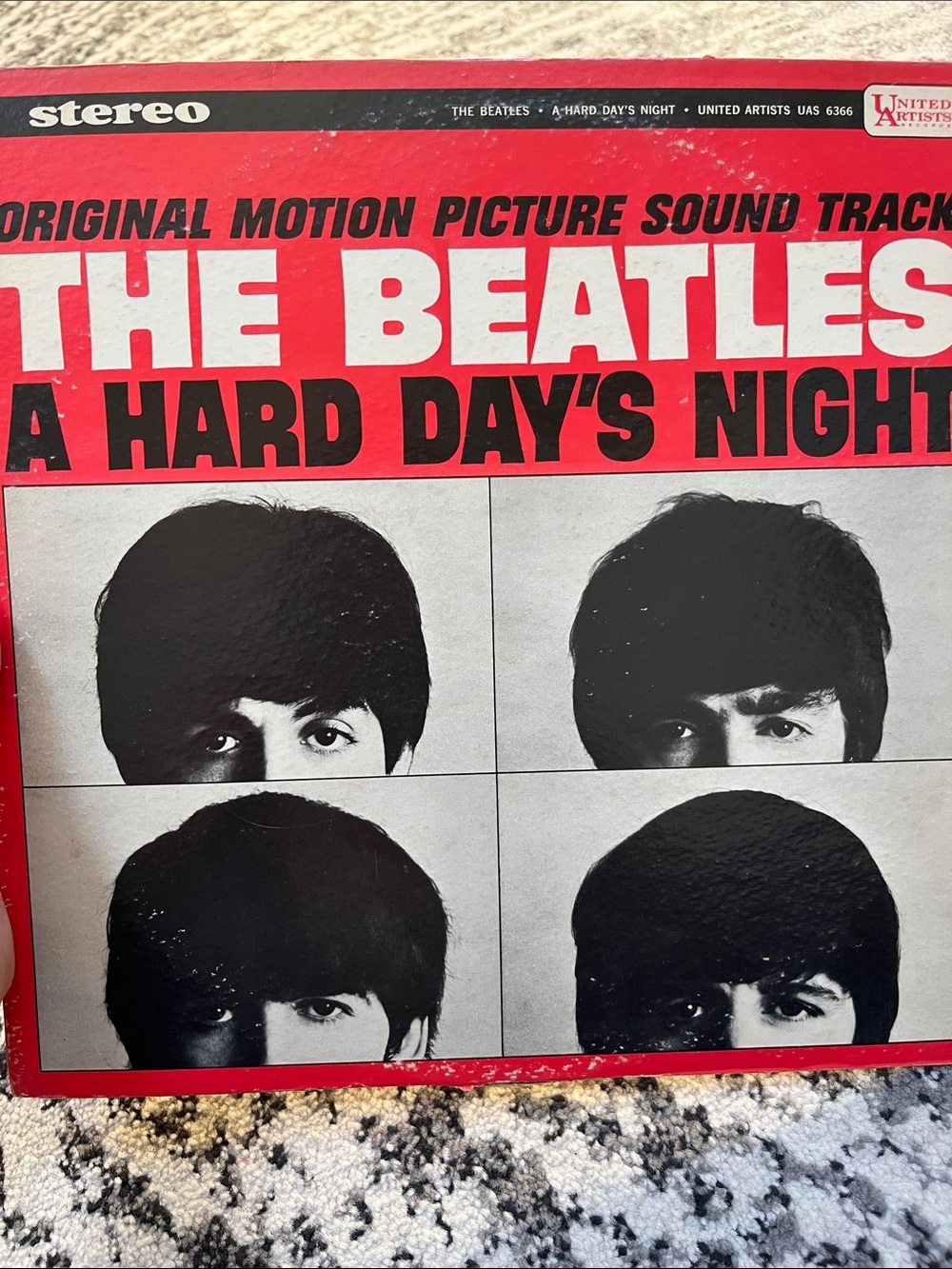 The Beatles - A Hard Day's Night (Red) Vinyl Record